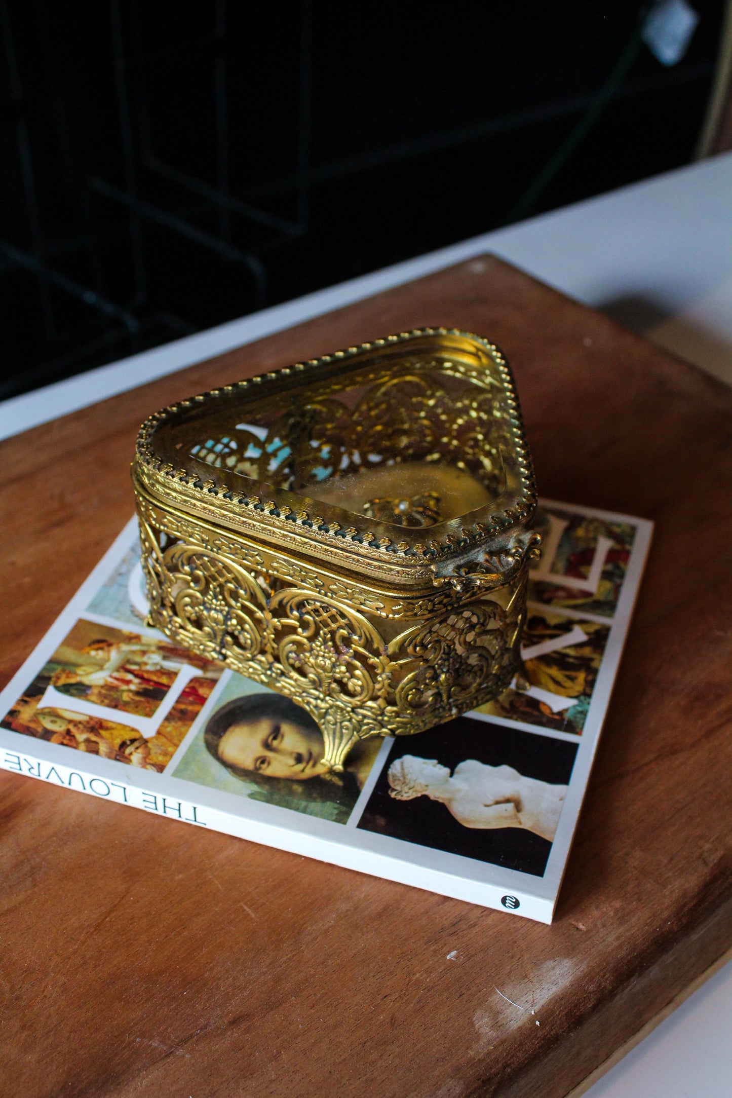 Brass Jewelry Box